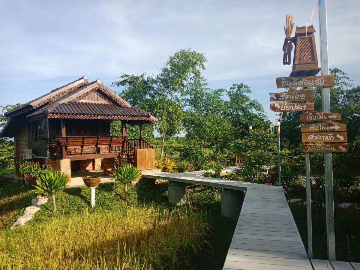 เรือนไทยใจสุขเอ๋ย Hotel Ban Bang Wa Ngoại thất bức ảnh