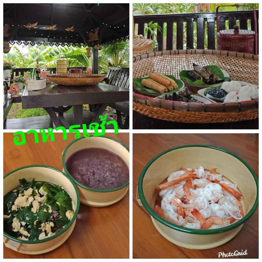 เรือนไทยใจสุขเอ๋ย Hotel Ban Bang Wa Ngoại thất bức ảnh
