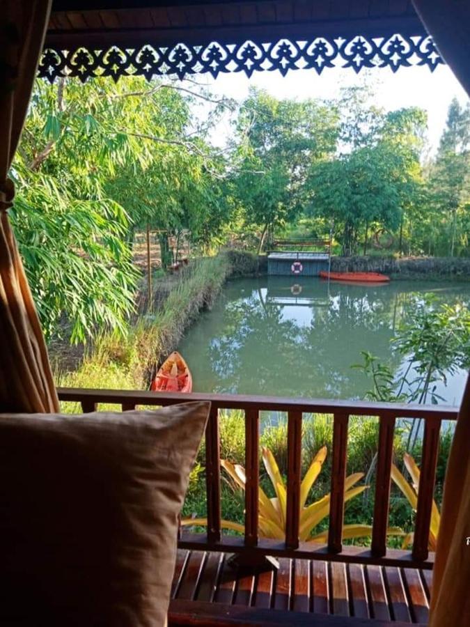 เรือนไทยใจสุขเอ๋ย Hotel Ban Bang Wa Ngoại thất bức ảnh