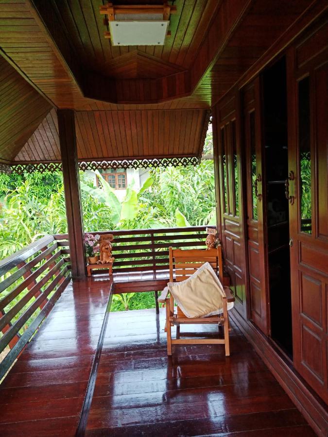 เรือนไทยใจสุขเอ๋ย Hotel Ban Bang Wa Ngoại thất bức ảnh