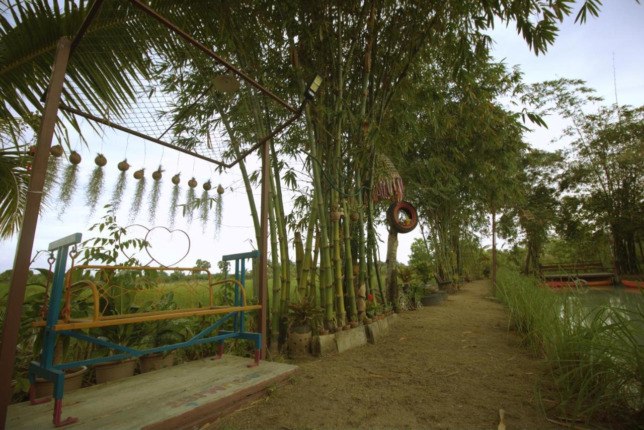 เรือนไทยใจสุขเอ๋ย Hotel Ban Bang Wa Ngoại thất bức ảnh